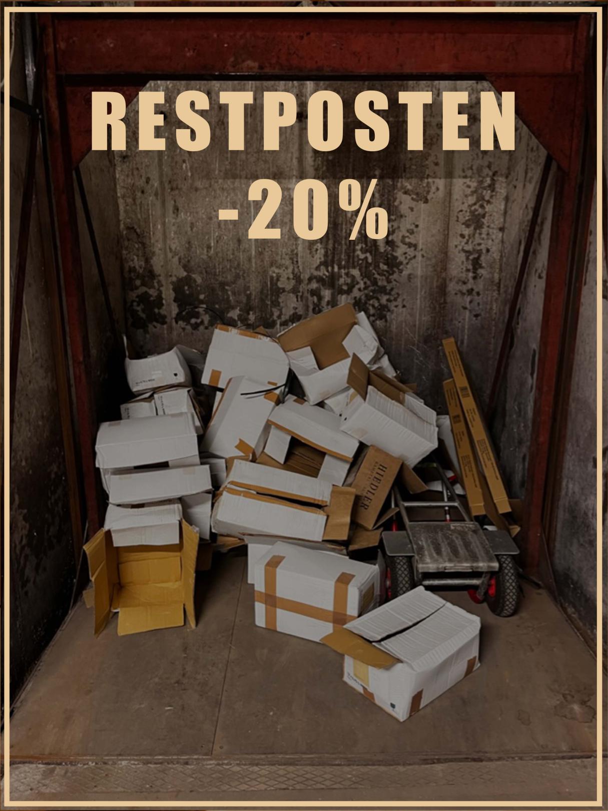 RESTPOSTEN AKTION: 20% AUF RARE EINZELFLACHEN