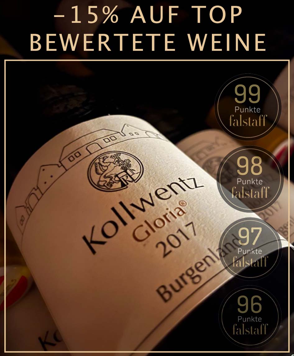 OKTOBER AKTION: 15 % auf Topweine mit 95+ Falstaff Weine